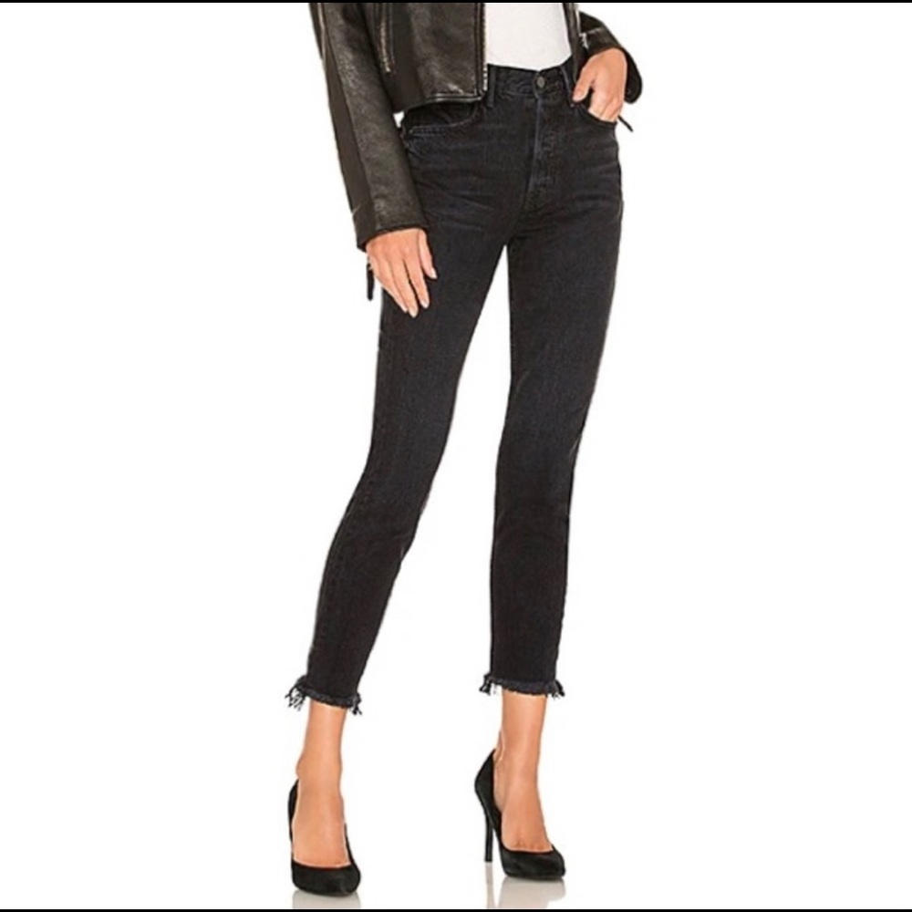 GRLFRND BLACK JEANS from REVOLVE